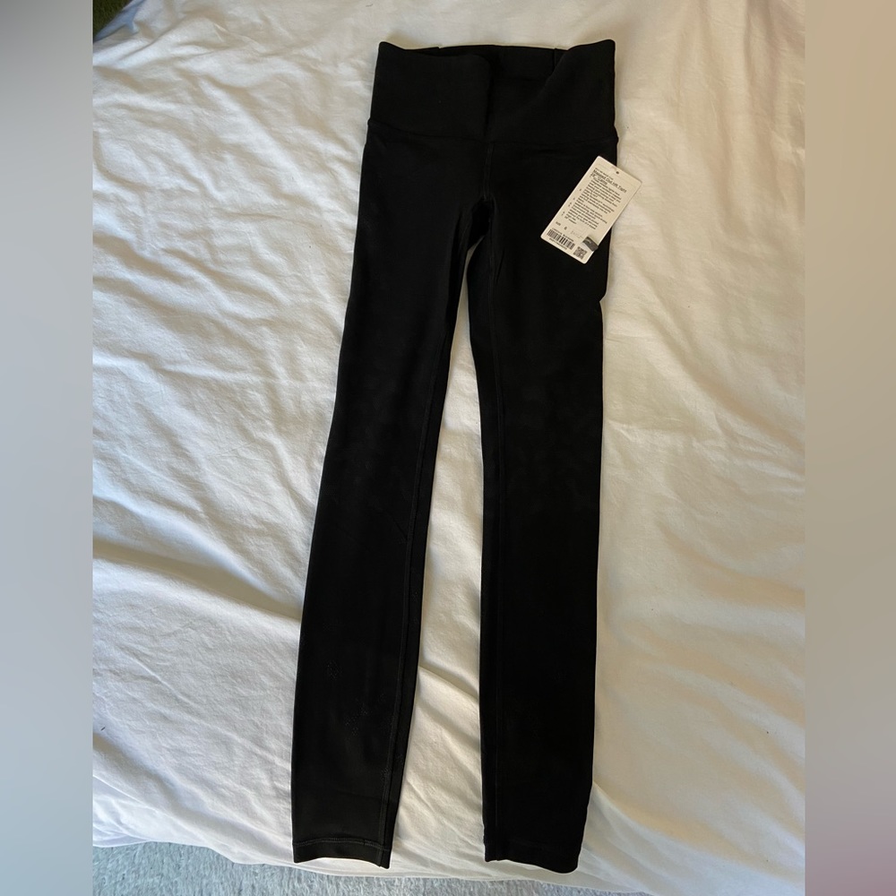 Black Lululemon Tights - never been worn